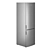 Samsung RB5000: Innovative SpaceMax Fridge 3D model small image 3