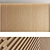 Decorative Wood Wall Panel Set 3D model small image 4