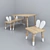 ZaraHome Kids Collection: Stylish and Functional Furniture 3D model small image 1