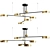 Sleek Chandelier Collection: TECHNUM LED, MOTVIKT, Casa 3D model small image 3