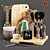 Kitchen Decor Set: Stylish & High-Quality 3D model small image 1