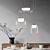 Modern LED Scandinavian Chandelier Set 3D model small image 5