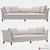 Elegant Ralph Lauren Atherton Sofa 3D model small image 1