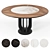 Sleek Ker-Wood Table. 3D model small image 1