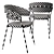 Turin Chair: Stylish Bradex Home 3D model small image 3