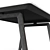 Elegant Oak Dining Table 3D model small image 2