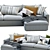 Indera Weeknd Sofa 3D model small image 2