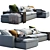 Indera Weeknd Sofa 3D model small image 3