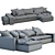 Indera Weeknd Sofa 3D model small image 4