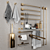 Copper Bathroom Accessories: Stylish and Functional 3D model small image 2