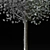 Blooming Cherry Umbrella Tree | Prunus Eminens Umbraculifera 3D model small image 2