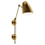 Adjustable Gold Wall Lamp: Ace Sconce 3D model small image 1