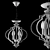 Italian Pendant Light: ST Luce Foriate SL361.303.04 3D model small image 2