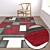 Versatile High-Quality Carpet Set 3D model small image 5