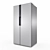 Samsung Glass Finish Side-by-Side Refrigerators 3D model small image 17