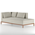 Convertible Day Bed Couch 3D model small image 1