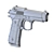  Reliable and Versatile Beretta M9 3D model small image 5