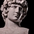 Antinous Bust Replica: Museum-Quality Masterpiece 3D model small image 3