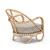 Stylish Rattan Chair: Crate&Barrel Etta 3D model small image 2
