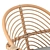 Stylish Rattan Chair: Crate&Barrel Etta 3D model small image 3