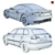 Realistic 3D Model Cars - Maserati & Audi 3D model small image 4