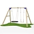 Blue Rabbit Freeswing Playground 3D model small image 1