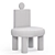 Sleek and Stylish Armchair 3D model small image 2