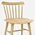 Elegant TON IRONICA Barstool 3D model small image 3