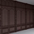 Versatile Wooden Wall Panels - Boiserie INT-027 3D model small image 1