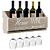 Gallatin Engraved Wine Wall Rack 3D model small image 1