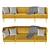 BLUDOT Bloke 107" Velvet Sofa - Luxurious Comfort for Your Living Space 3D model small image 2