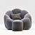 Comfort Lounge Bean Bag Sofa 3D model small image 2