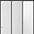 Stylish and Spacious Ikea PAX Corner Wardrobe 3D model small image 2