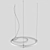 Galaxy Bronze Pendant Chandelier 3D model small image 4