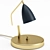 Gubi Grashoppa: Stylish Table Lamp with Adjustable Light 3D model small image 3