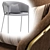 Sleek and Stylish Chair KONNIE 3D model small image 5