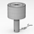 Gubi Gravity Table Lamp: Sleek and Stylish Illumination. 3D model small image 3