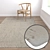 Luxury Set of Textured Carpets 3D model small image 5