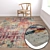 Luxury Rug Set: High-Quality Textures 3D model small image 5