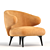 Modern Minotti Aston Armchair - Elegant & Comfortable 3D model small image 1