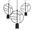 Modern Matte Black Single Pendant Lamp 3D model small image 1