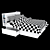 Sleek BRIMNES Bed Frame 3D model small image 5