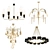 Modern Chandelier Collection 3D model small image 1