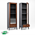 Toskana T-901 L/R Showcase: Elegant Timber-Mebel Solution 3D model small image 1