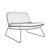 Sleek Java Lounge Chair: Comfort and Style 3D model small image 3