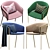 Modern Minimalist Comfort: La Forma Chair KONNIE 3D model small image 1