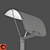 Solar-V: Solar-Powered Park Lamp 3D model small image 4