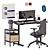 IKEA BEKANT Desk Set: Versatile, Stylish, and Functional 3D model small image 7