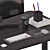 IKEA BEKANT Desk Set: Versatile, Stylish, and Functional 3D model small image 10