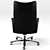 Elegant Koleksiyon Anitta Office Armchair 3D model small image 4